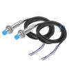 2pcs Inductive Proximity Sensor Switch Non-Contact Detection for M12 for NPN Closed for LJ12A3-4-Z/AX view 1