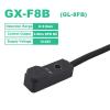 1pc Mini Inductive Sensor NPN 3-Wire Square Proximity Switch with 1m Cable GX-F8 GX-H8 GX-F12 Normally Colsed Normally Open(GX-F8B) view 2