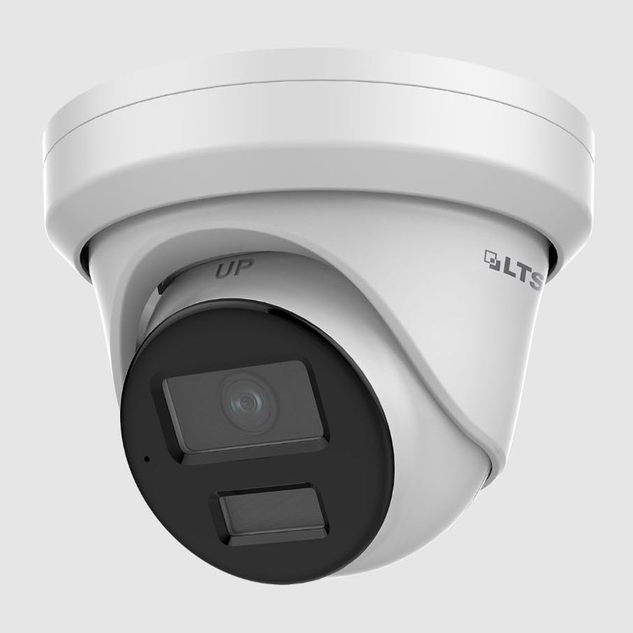 CMIP3C42WI-28MDA Platinum 4MP Turret IP Camera with 2.8mm Lens, Color 24/7, Hybrid IR/White Light, Built-in Microphone, 120dB True WDR, Human/Vehicle Detection (MD 2.0), H.265+, PoE/12VDC