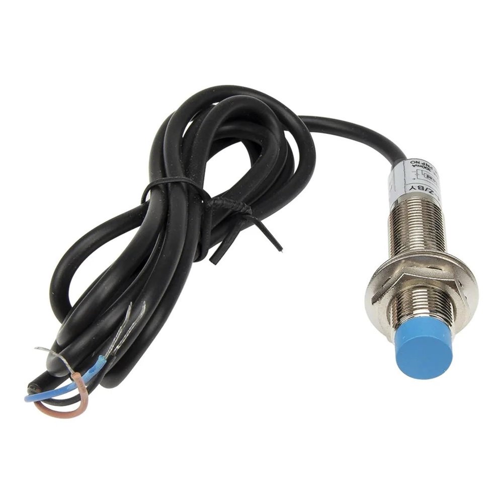 1pc M12 4mm Sensing 6-36V NPN PNP NO NC LJ12A3-4-Z/BX by AX AY Cylinder inductive Proximity Sensor Switch(AX NPN NC)
