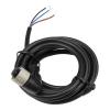 1pc FSC12-FB-4 M12 2m PVC Cable Sensor Connector 4 pins Bend Female Head for M12 NPN PNP NO+NC Proximity Sensor Switch(Black) view 3
