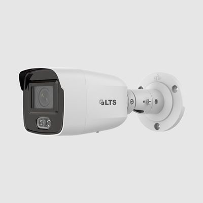 CMIP8C42W-28MDA, Platinum, 4 MP Bullet IP Camera, 2.8mm Fixed Lens, H.265+ Compression, True WDR 130dB, Built-in Microphone, 24/7 Color Imaging, MicroSD Slot, IP67 Weatherproof