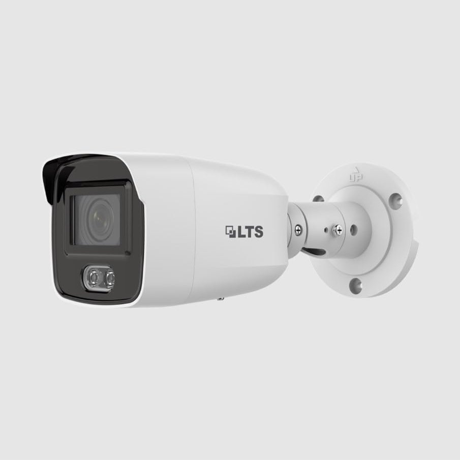 CMIP8C42W-28MDA, Platinum, 4 MP Bullet IP Camera, 2.8mm Fixed Lens, H.265+ Compression, True WDR 130dB, Built-in Microphone, 24/7 Color Imaging, MicroSD Slot, IP67 Weatherproof