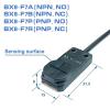 1pc Square Shielded Inductive Proximity Sensor 3-Wire 12V/24V Long Sensing Distance Metal Limit Switch Sensor(BX6-H7R) view 2