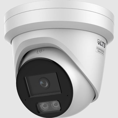 CMIP3CD82WI-AISP, 8 MP AI Color 24/7 Turret IP Camera with F1.0 Super-Aperture Lens, Advanced Low-Light Sensor, and Intelligent Human/Vehicle Detection
