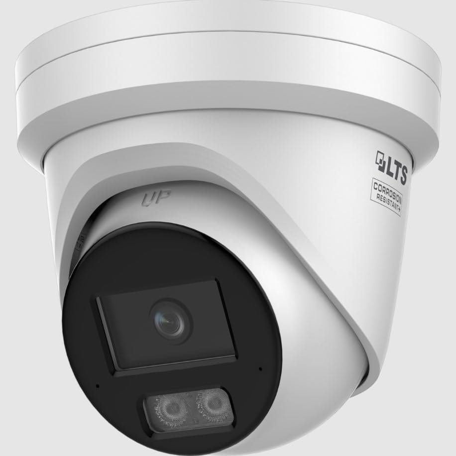 CMIP3CD82WI-AISP, 8 MP AI Color 24/7 Turret IP Camera with F1.0 Super-Aperture Lens, Advanced Low-Light Sensor, and Intelligent Human/Vehicle Detection