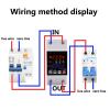 1pc Rail overvoltage and undervoltage Protector 220VAC Digital Display Voltage and Current kWh view 3