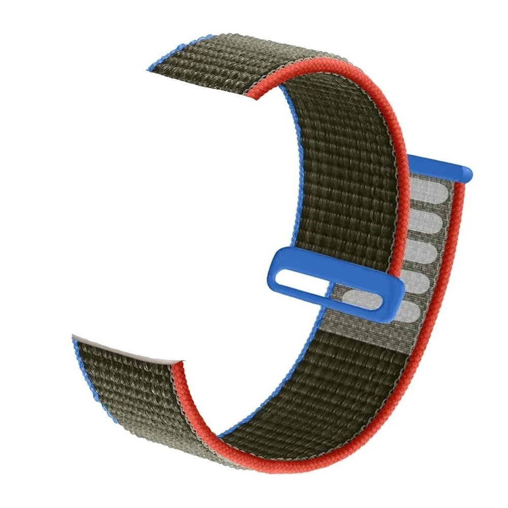 QPALCOY Nylon Loop Strap Compatible With 49mm Ultra-2 44mm 40mm 45mm 41mm 38-42mm Bracelet Compatible With(3C Abyss 72,38mm-41mm)