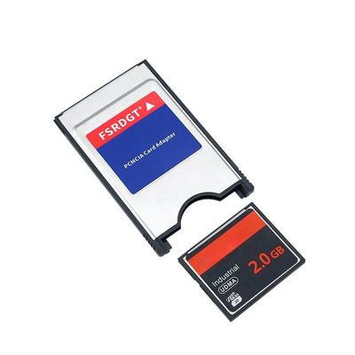 ANXILE 1 PCS 2GB CF Memory Card and 1 PCS PC Card Adapter Camera CF Card UDMA HighSpeed Atable Flash Memory