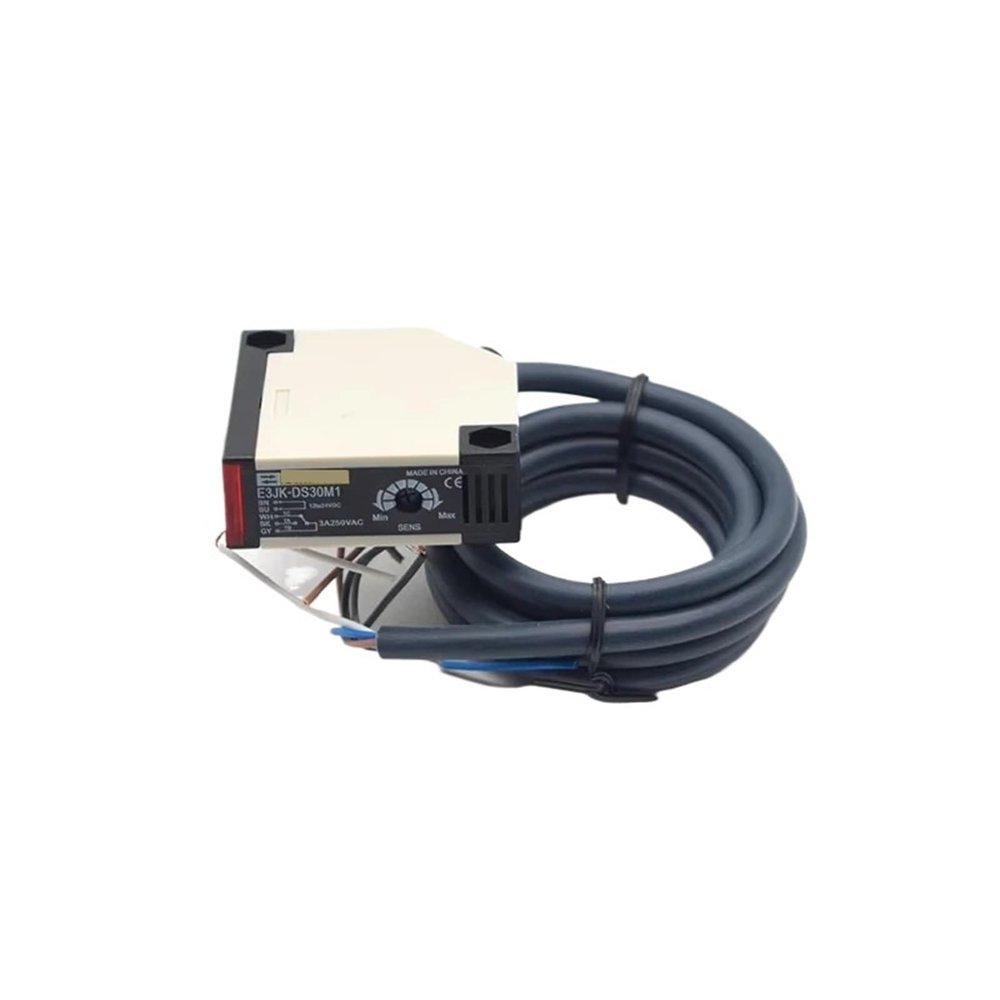 1pc Infrared Diffuse Reflection Switch Sensor Induction Switch E3JK-DS30M1 Distance of 30CM Adjustable 12V 24V