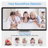 LNBBEQ Metal Bullet Camera 4K 8MP Outdoor IP Camera Full Color Vision Ai Face Detection Audio Video Surveillance(2.8mm,4MP POE) view 4