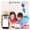 LNBBEQ 4K 8MP POE IP Camera Audio H.265 POE/NOT POE Wide Angle 2.8mm AI Color Night Vision Home CCTV Video Surveillance Security(2.8mm,4MP POE 48V) view 2