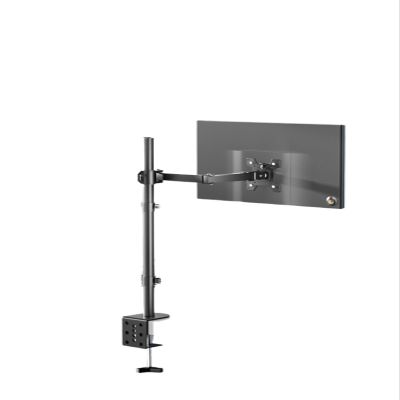 NYWEUKRV Monitor Stand Computer Desktop Cantilever Heightening Lift Rotating Upside Down Dormitory Bedside Stand clamp Table Perforation Type(Short arm Perforated Version 40cm Column)