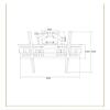 IMMDJUQI Mobile TV Stand 32-80 inch Thickened Bracket view 2