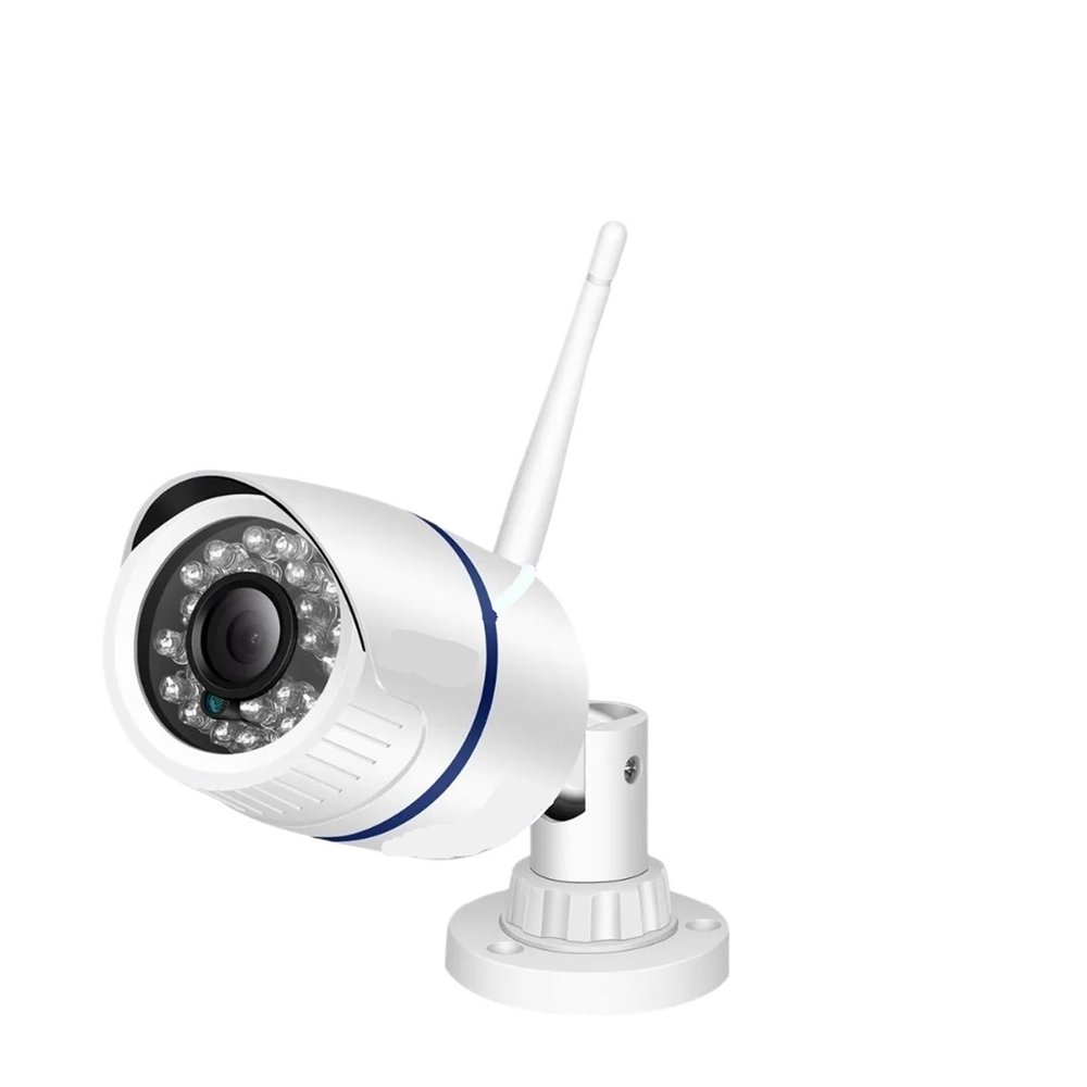LNBBEQ 1080P IP Camera WiFi P2P Audio Motion Detect Security Camera with SD Card Remote Viewing Bullet Outdoor(2.8mm,UK Plug_1080P NO Card)
