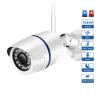 LNBBEQ 1080P IP Camera WiFi P2P Audio Motion Detect Security Camera with SD Card Remote Viewing Bullet Outdoor(2.8mm,UK Plug_1080P NO Card) view 2