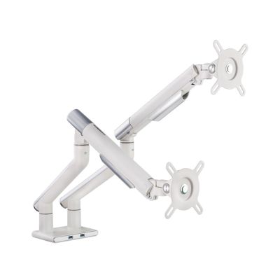 IMMDJUQI Dual Screen Monitor Stand arm T7-2U Desktop Computer with U Rotating Base Screen Support