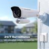 CasaCam GuardianCam Pro | AC Powered 2K Floodlight Camera for VS6102 and VS6104 Wireless Security System | Add-on Camera, Weather Proof, Two-Way Audio, Model VC6000 view 2