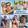 Yeabomy Smart Glasses for Women Men, Bluetooth Glasses with Photochromic Lenses Touch Control Voice Assistant for Clear Audio Remote Photography, Perfect for Indoor Outdoor (Blue Frame) view 2