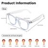 Yeabomy Smart Glasses for Women Men, Bluetooth Glasses with Photochromic Lenses Touch Control Voice Assistant for Clear Audio Remote Photography, Perfect for Indoor Outdoor (Blue Frame) view 4
