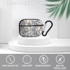 100 Dollar Bills Cute Case Compatible with AirPods Pro Headphone Cover with Keychain Accessories view 3
