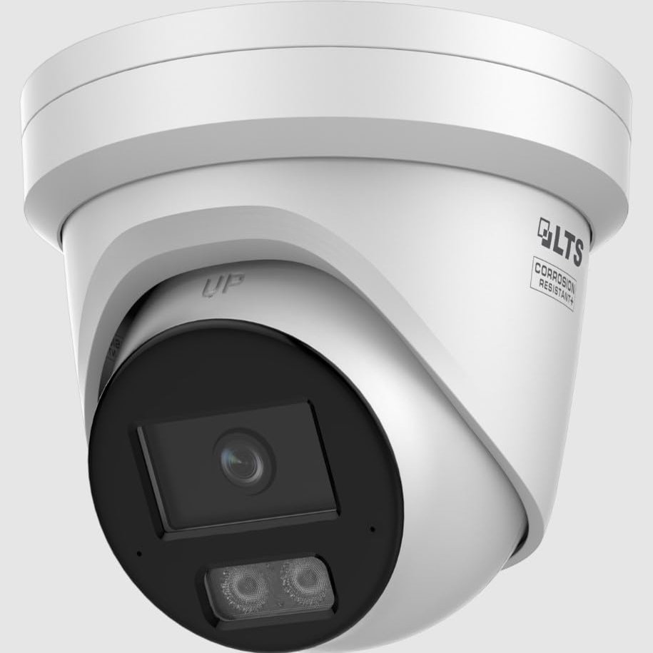 CMIP3CD82WI-28AISP, 8 MP AI Color 24/7 Turret IP Camera with F1.0 Super-Aperture Lens, Advanced Sensor Technology, and Friendly Lighting for Enhanced Low-Light and Nighttime Color Surveillance