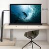 GXYNMC Portable Projector Movies Screens, Small Desktop Manual Retractable 4K HD Projector Screen, for Indoor or Outdoor, School, Home, Office(30in/4:3) view 3