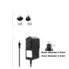 12V 1A 2A Power Cord Adapter DC 5.5 * 2.1MM(1A,12V_US) view 3