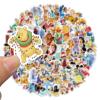 100pcs Cartoon Disney Stickers for Kids,Vinyl Waterproof Princess Decal for Water Bottle Laptop Toy Sticker for DIY Decorate Bumper Phone Hard Hat Kids Teens Gifts view 2