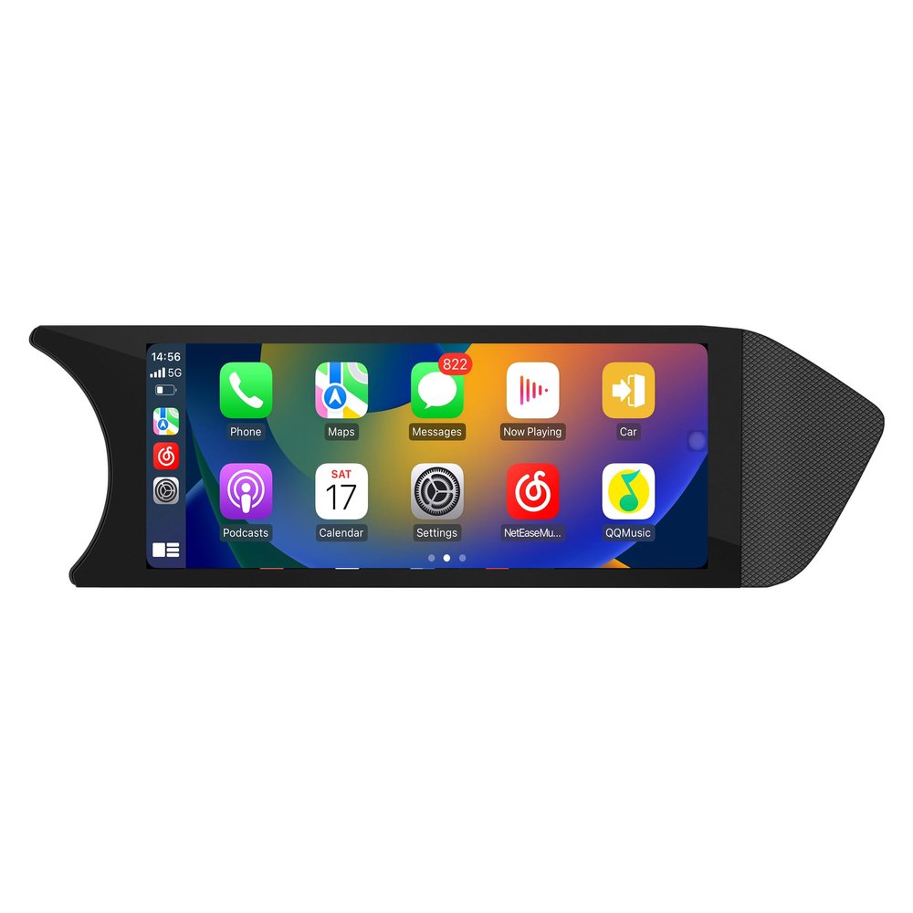 8.8 Touch Screen CarPlay for Mercedes C-Class W204 C204 S204 NTG 4.5/4.7 Android Auto Full (Split) Screen Mirroring App Netflix YouTube Spotify Wi-Fi Navigation Google Maps Vehicle Cameras,128GB