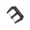 18 20 22 24 26mm Watch Band Buckle 4 Colors Fashion Brushed Metal Watchbands Stainless Steel Strap Clasp Accessories Compatible with Samsung Watch Buckle (22mm Polished Black) view 1