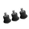 Nawwgy 3pcs Slip Resistant Rubber Feet Legs 1/4 Svrew for Tripod and Monopod Stability On Uneven Grounds view 1