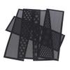 5pcs DIY Dust Filter Back Plates for Computer, Dust Cover Grill for Computer PC Case 17x5cm PVC Material view 3