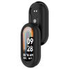 2 Pack Silicone Case Compatible with Xiaomi Smart Band 10 Protective Cover, Flexible Silicone Case Scratch Resistant Cover Protective Case for Xiaomi Smart Band 10 (Black/White) view 4