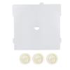 6X6 DSLR Camera Split Image Focusing Screen, High Brightness Manual Focus Screen, Horizontal Split Focus Design, Micro Rhombus Center Focusing, for Professional Photograph view 1
