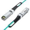 10Gtek 10G SFP+ AOC Cable - 10GbE SFP+ to SFP+ Active Optical Fiber Cable, OM3 MMF Direct-Attach Fiber Assemblies with SFP+ connectors for Cisco SFP-10G-AOC2M, Ubiquiti UniFi, 2-Meter, 2-Pack view 2