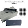 Harlafou 100pcs LED Light Blocking Stickers for Ray-Ban Meta Wayfarer/Skyler/Headliner Accessories and RayNeo V3, Blackout Stickers Light Dimming Sticker for Smart Glasses (for RayNeo V3) view 2