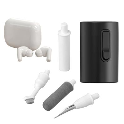 Multifunctional Cleaner Tools - Wireless Earbuds Cleaning Brush | Compact Earphone Headset Keyboard Camera Cleaner for Dust Dirt Removal Portable Cleaning Gadget for Electronics Personal Care