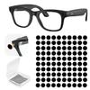 100pcs LED Light Blocking Stickers for Ray-Ban Meta Wayfarer/Skyler/Headliner Accessories and RayNeo V3, Blackout Stickers Light Dimming Sticker for Smart Glasses (for Ray-Ban Meta) view 1