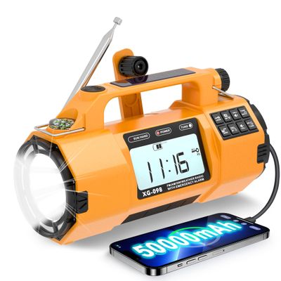 Hand Crank Emergency Radio with NOAA Weather Alert, SW/AM/FM Radio