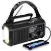 NOAA Weather Radio 20000mAh, Hand Crank Emergency Radio, Solar AM/FM view 1