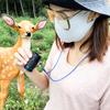 Close-up Monocular for Low Vision, Short Distance Viewing with Wide Field of View, Mini-Size Magnifier (4x12mm-Blue Style) view 2