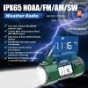 Emergency NOAA Weather Alert Radio, 5000mAh AM/FM Portable Radio view 2