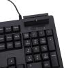 104 Key Quiet USB Keyboard with IC Card Slot, ABS Material, PLL Technology for Stable Data Transmission, Adjustable Non Slip Feet, Ergonomic Design view 1
