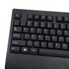 104 Key Quiet USB Keyboard with IC Card Slot, ABS Material, PLL Technology for Stable Data Transmission, Adjustable Non Slip Feet, Ergonomic Design view 3