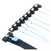 1.0M MCIO 74P 8X 8I S*A*S SFF-8654 8i PCI-E Ultraport Slimline 5.0 to 8X SATA 7P Left Angle Female Cable view 4