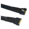 0.8M PCI-E Ultraport Slimline S*A*S Slim 4.0 SFF-8654 8i 74pin to SFF-8654 8i Cable PCI-Express view 1