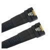 0.8M PCI-E Ultraport Slimline S*A*S Slim 4.0 SFF-8654 8i 74pin to SFF-8654 8i Cable PCI-Express view 4
