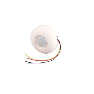 Yunir Infrared PIR Motion Sensor, Intelligent Brightness Control, Adjustable Time Delay, Wide Applications, with Temperature Compensation, for Automatic Control Functions