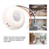 Yunir Infrared PIR Motion Sensor, Intelligent Brightness Control, Adjustable Time Delay, Wide Applications, with Temperature Compensation, for Automatic Control Functions view 3